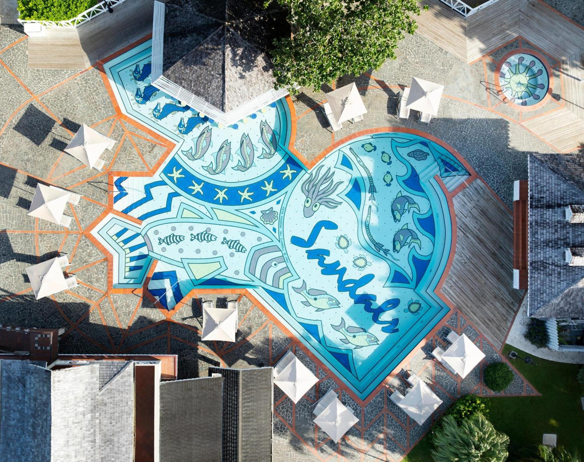 Sandals Halcyon Beach All Inclusive - Couples Only (Adults Only) Vigie Exterior foto